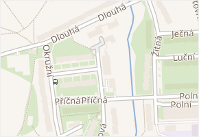 Družstevní v obci Klášterec nad Ohří - mapa ulice