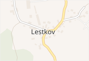 Lestkov v obci Klášterec nad Ohří - mapa části obce