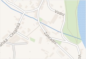 Zahradní v obci Klášterec nad Ohří - mapa ulice