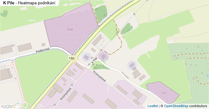 K Pile - mapa podnikání