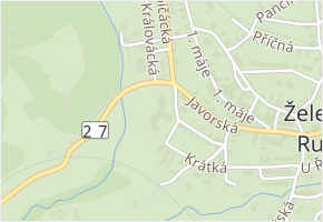 Klostermannova v obci Klatovy - mapa ulice