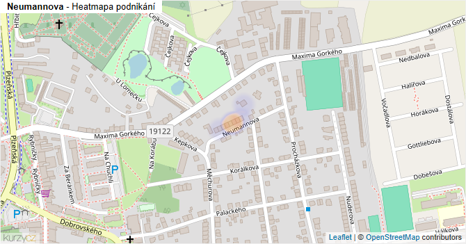 Neumannova - mapa podnikání