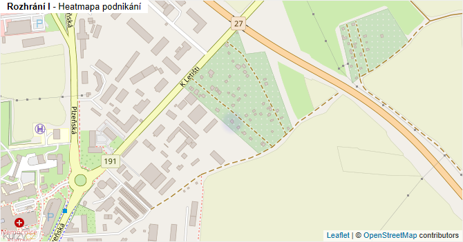 Rozhrání I - mapa podnikání