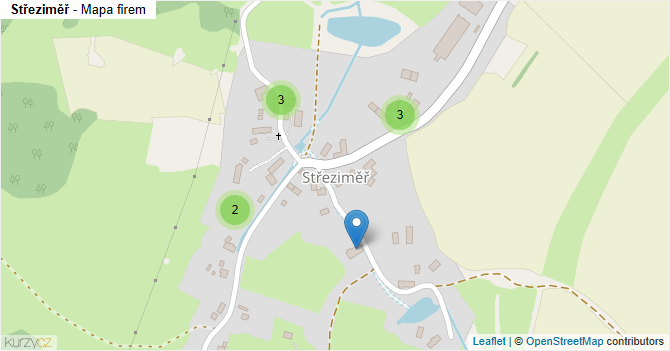 Střeziměř - mapa firem