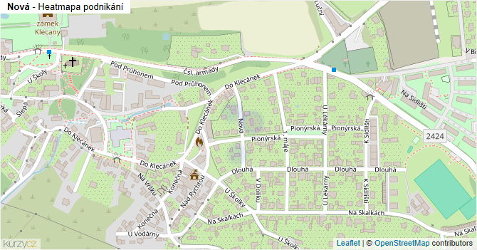 Nová - mapa podnikání