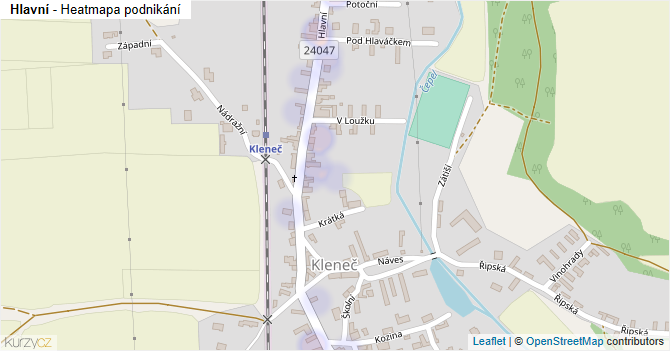 Hlavní - mapa podnikání