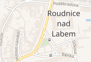 Lagroun v obci Kleneč - mapa ulice