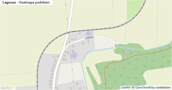 Lagroun - mapa podnikání