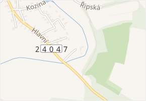Mlýnská v obci Kleneč - mapa ulice