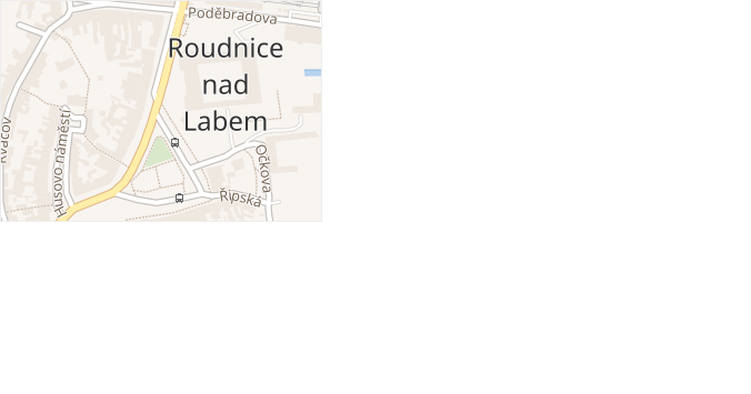Západní v obci Kleneč - mapa ulice