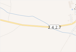 Západní v obci Klíčany - mapa ulice