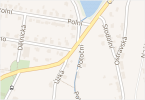 Čs. armády v obci Klimkovice - mapa ulice