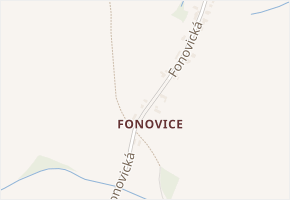 Fonovická v obci Klimkovice - mapa ulice