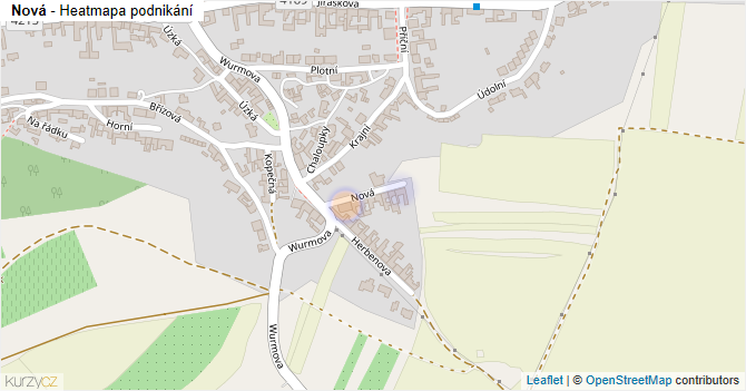 Nová - mapa podnikání