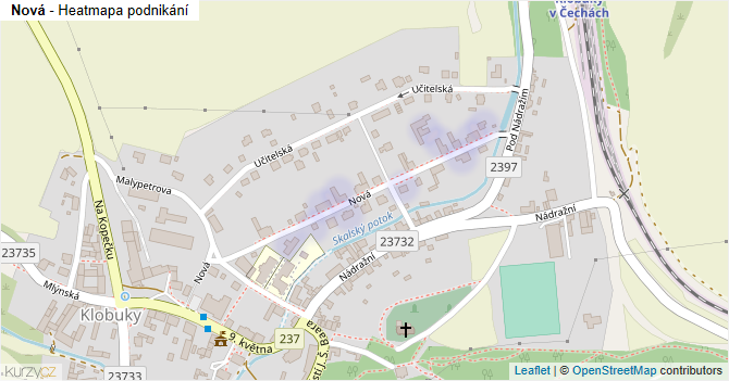 Nová - mapa podnikání