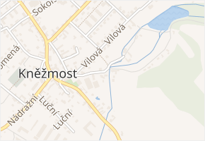 Na Podolci v obci Kněžmost - mapa ulice