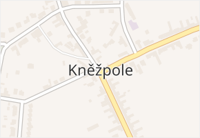 Kněžpole v obci Kněžpole - mapa části obce