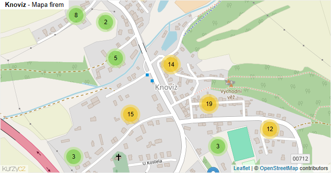 Knovíz - mapa firem