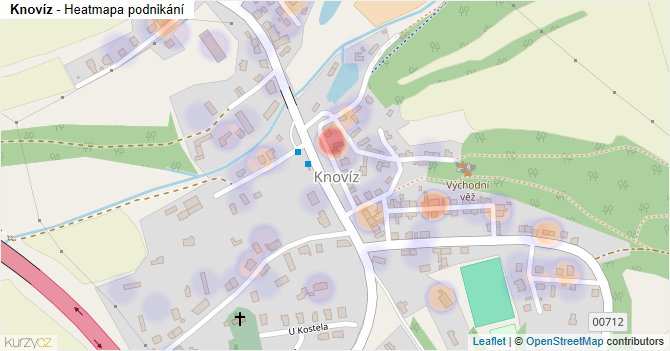 Knovíz - mapa podnikání