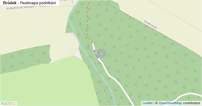 Brůdek - mapa podnikání