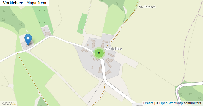 Vorklebice - mapa firem