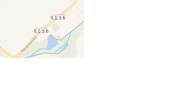 Neratovická v obci Kojetice - mapa ulice