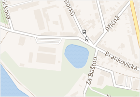 Brankovická v obci Kolín - mapa ulice
