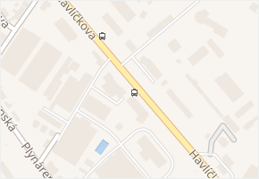 Havlíčkova v obci Kolín - mapa ulice