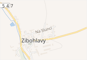 K Pateráku v obci Kolín - mapa ulice