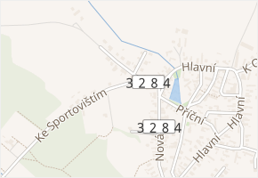 K Veltrubům v obci Kolín - mapa ulice