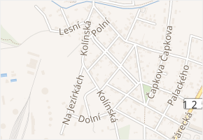 Karla Legera v obci Kolín - mapa ulice