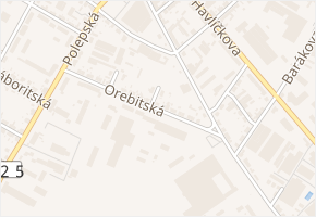 Kunětická v obci Kolín - mapa ulice