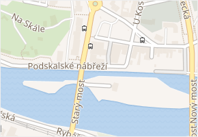 Mlýnská v obci Kolín - mapa ulice