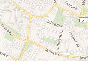 Na Pršíně v obci Kolín - mapa ulice