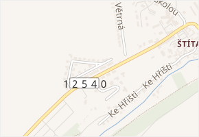 Na Výsluní v obci Kolín - mapa ulice