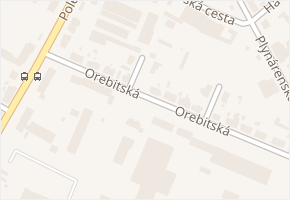 Řipská v obci Kolín - mapa ulice