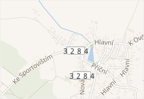 Růžová v obci Kolín - mapa ulice
