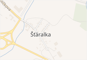 U Hájku v obci Kolín - mapa ulice