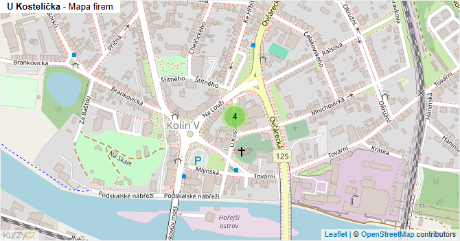 U Kostelíčka - mapa firem