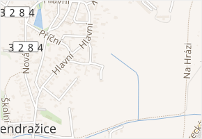 U Lípy v obci Kolín - mapa ulice