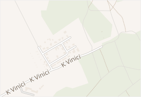 Vavřinecká v obci Kolín - mapa ulice