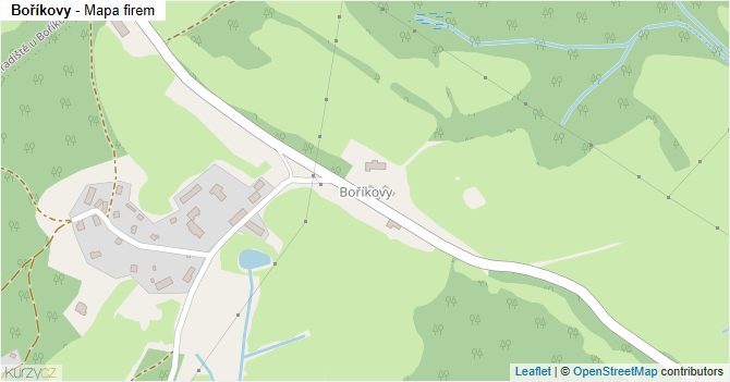 Boříkovy - mapa firem