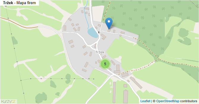 Tržek - mapa firem