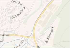 Buzulucká v obci Komárov - mapa ulice