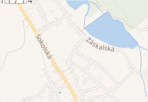 Ptákovská v obci Komárov - mapa ulice