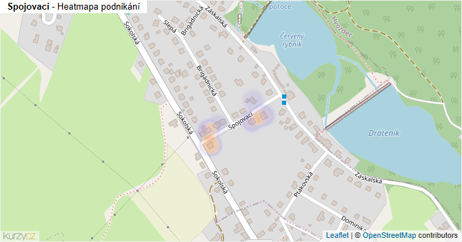 Spojovací - mapa podnikání