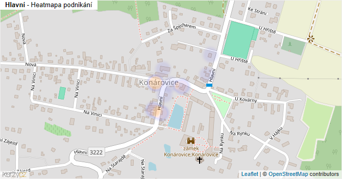 Hlavní - mapa podnikání