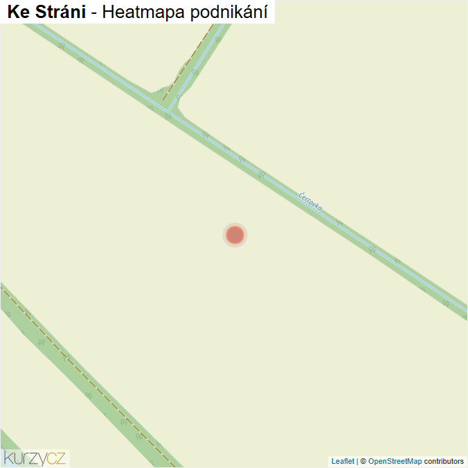Mapa Ke Stráni - Firmy v ulici.