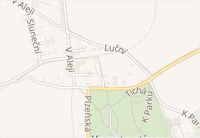 Nádražní v obci Konstantinovy Lázně - mapa ulice