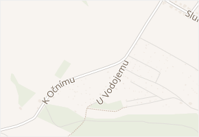 U Vodojemu v obci Kopřivnice - mapa ulice